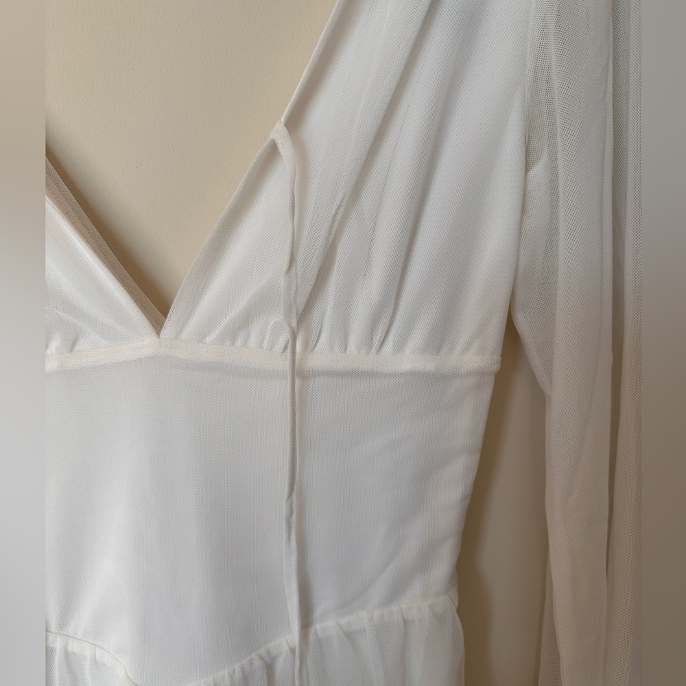 H&M Elegant White Dress